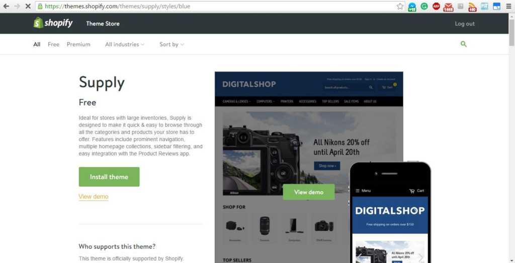 Setting up Shopify