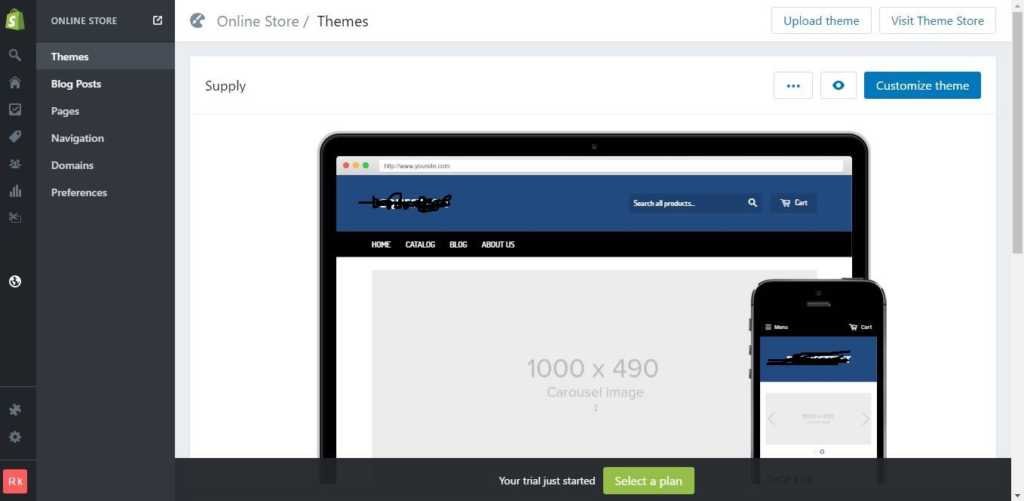 Theme Manager.