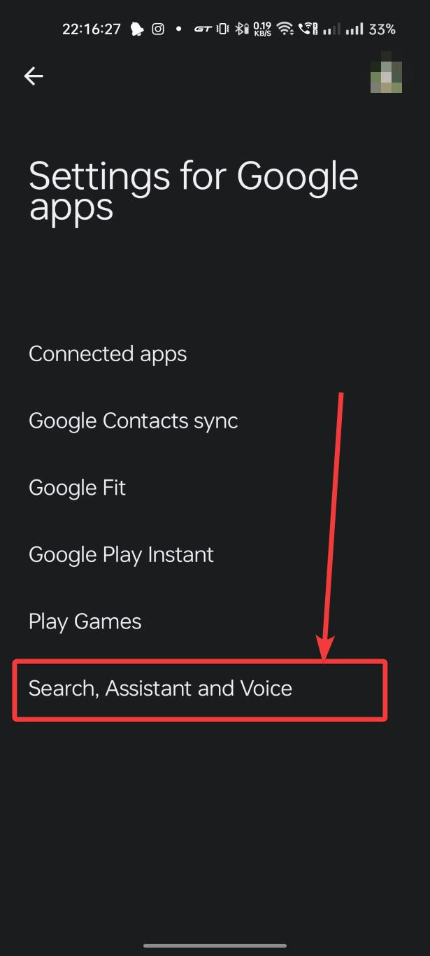 Gemini AI as default digital assistant 30 Open Search, Assistant and Voice Settings