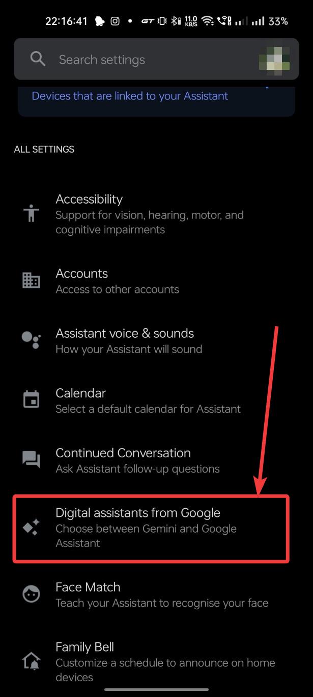 Gemini AI as default digital assistant 50 Digital Assistants from Google