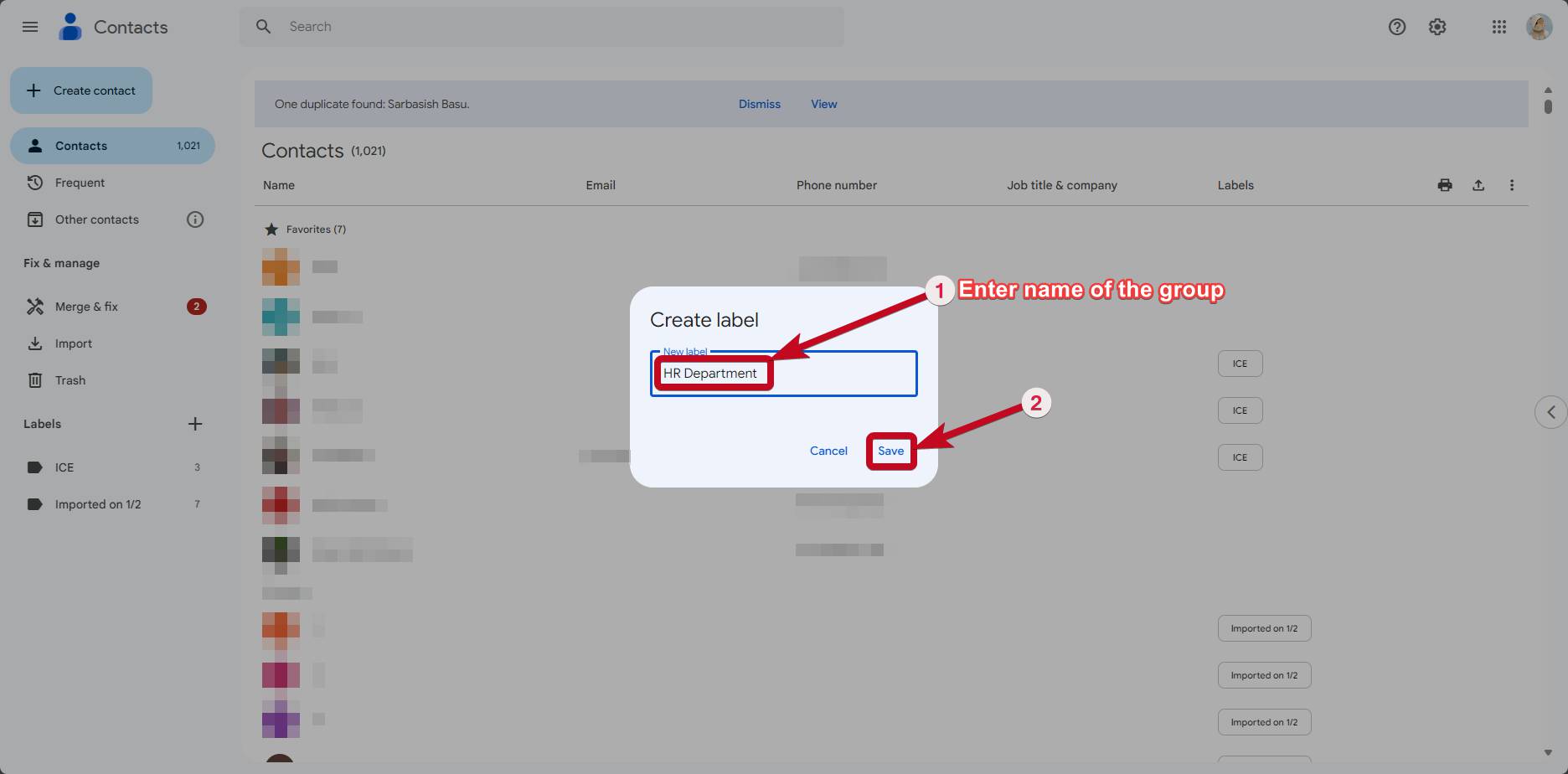Gmail group 20 compressed Create Label for your Google Contacts
