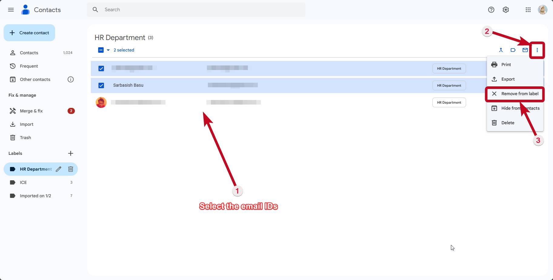 Gmail group 90 compressed Remove from label