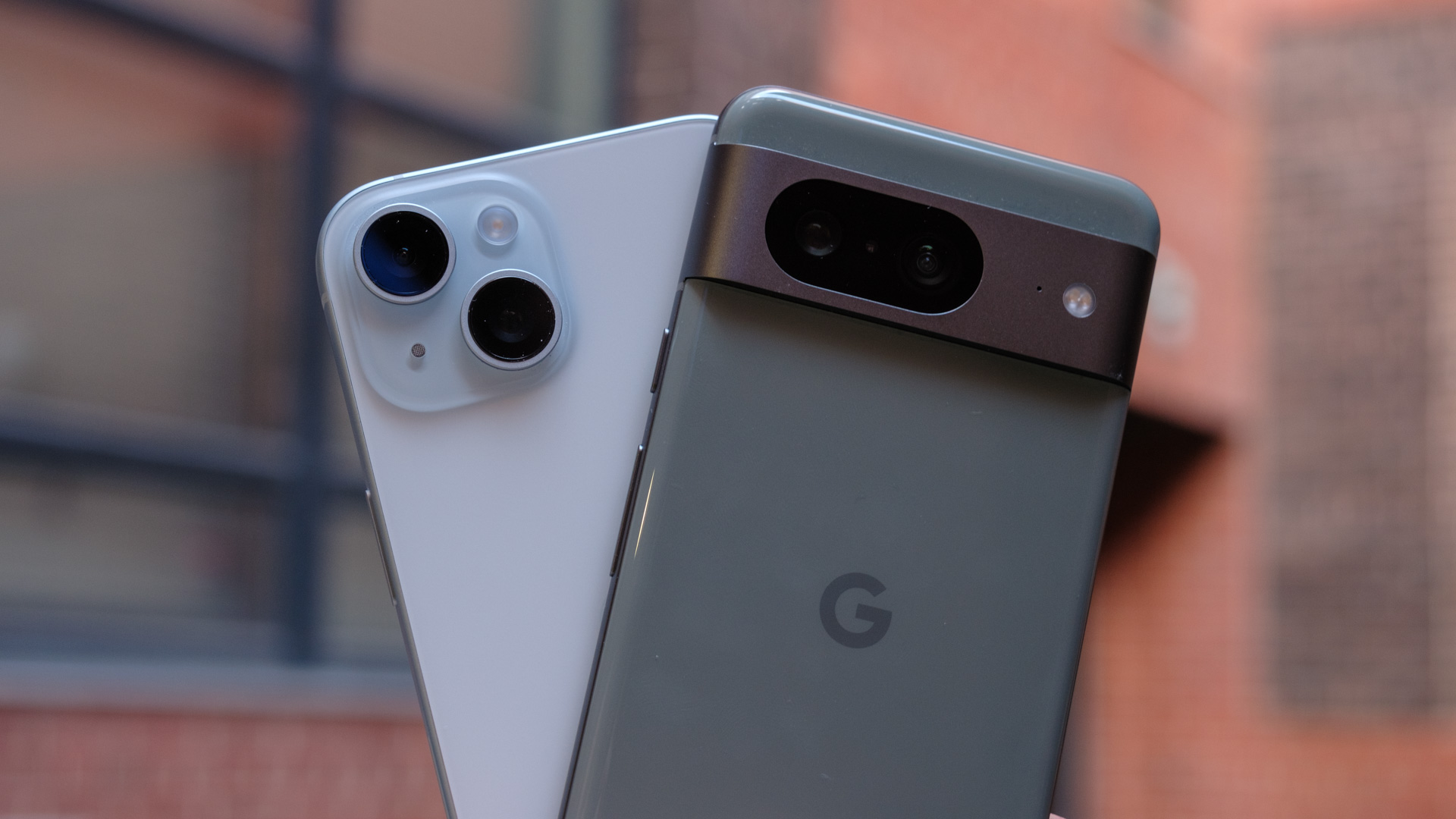 google pixel 8 vs iphone 15 cameras in hand google pixel 8 vs iphone 15 cameras in hand