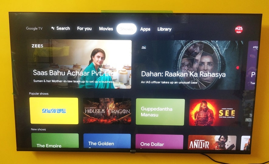 Kodak Google TV Tabs min Kodak Google TV Tabs min