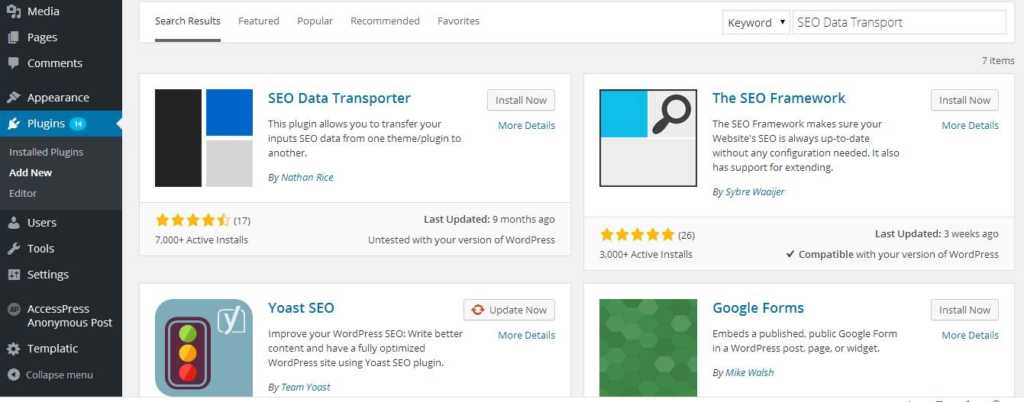 SEO Transporter