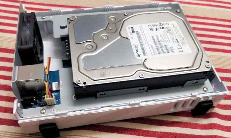 Synology DS120J Hard Disk Setup min