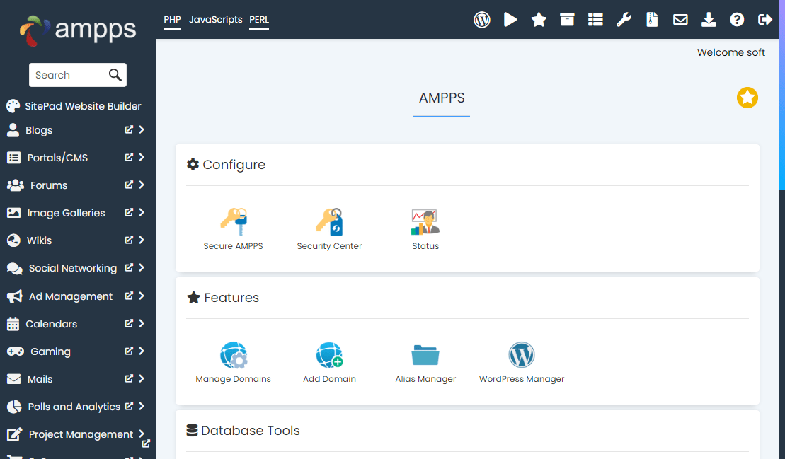 Ampps Windows Softaculous WordPress local Ampps Windows Softaculous WordPress local