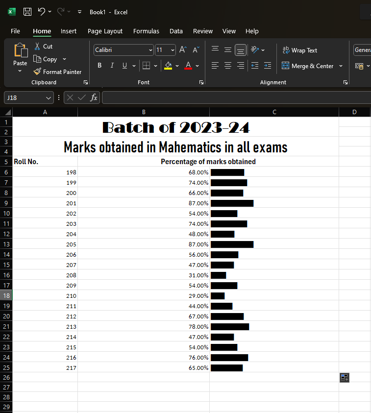 Data bars in Excel 40 add data to a bar in Excel