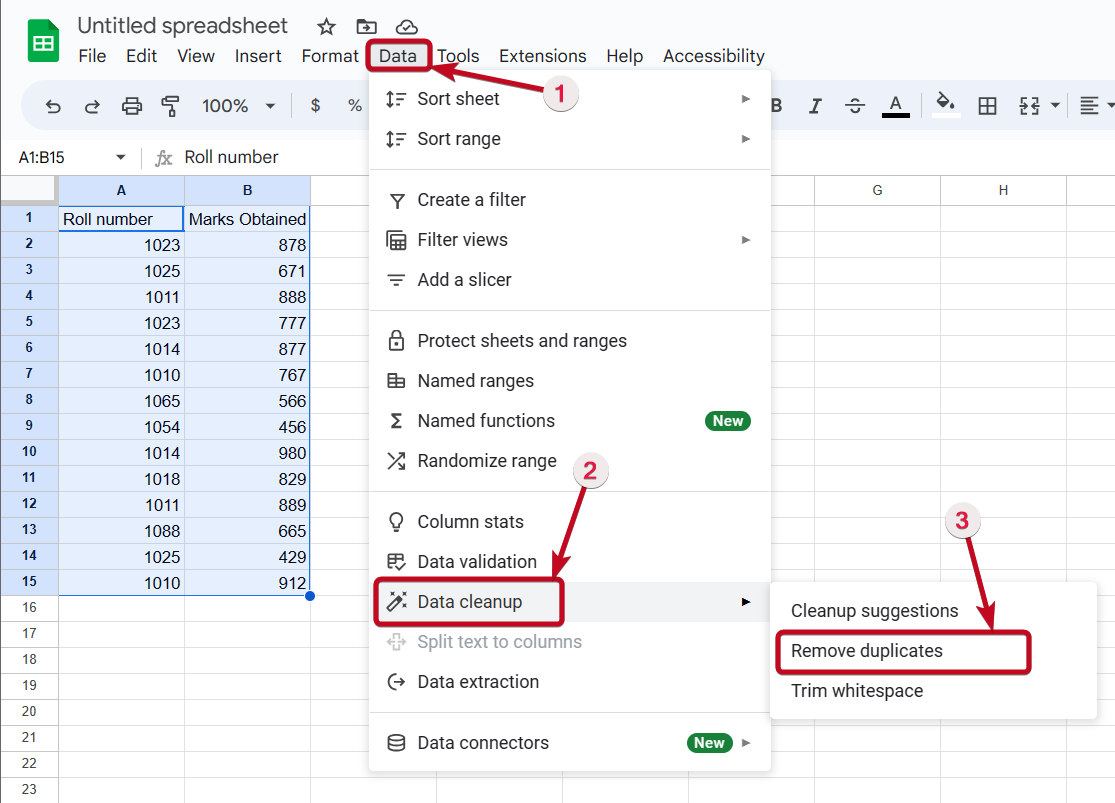 Duplicates on Google Sheets 20 Remove Duplicates on Google Sheets
