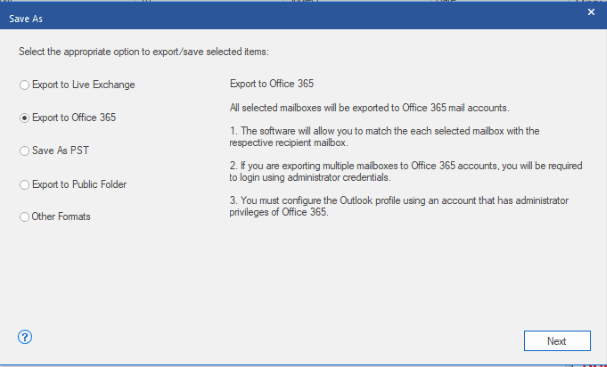 export the mailboxes to Microsoft 365 or Outlook PST min export the mailboxes to Microsoft 365 or Outlook PST min