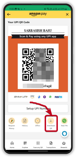 Get Amazon Pay QR Code 35 Download Amazon Pay QR Code 35