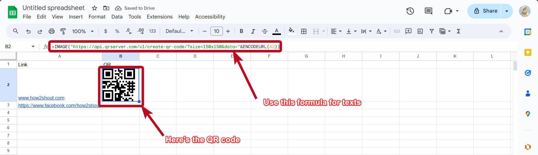 Google Sheets for QR 30 Google Sheets for QR 30