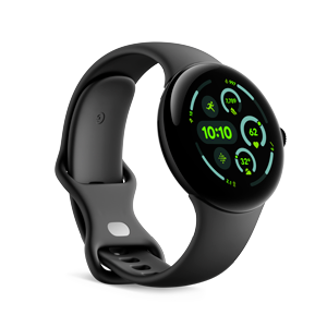 Pixel Watch 3 45mm Active Obsidian Side 3