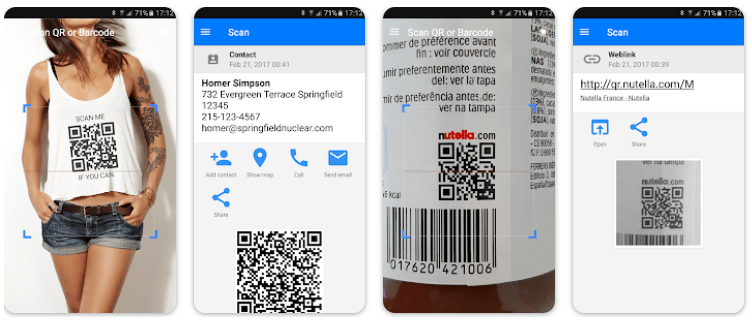 QR Code Scanner App for Android QR Code Scanner App for Android