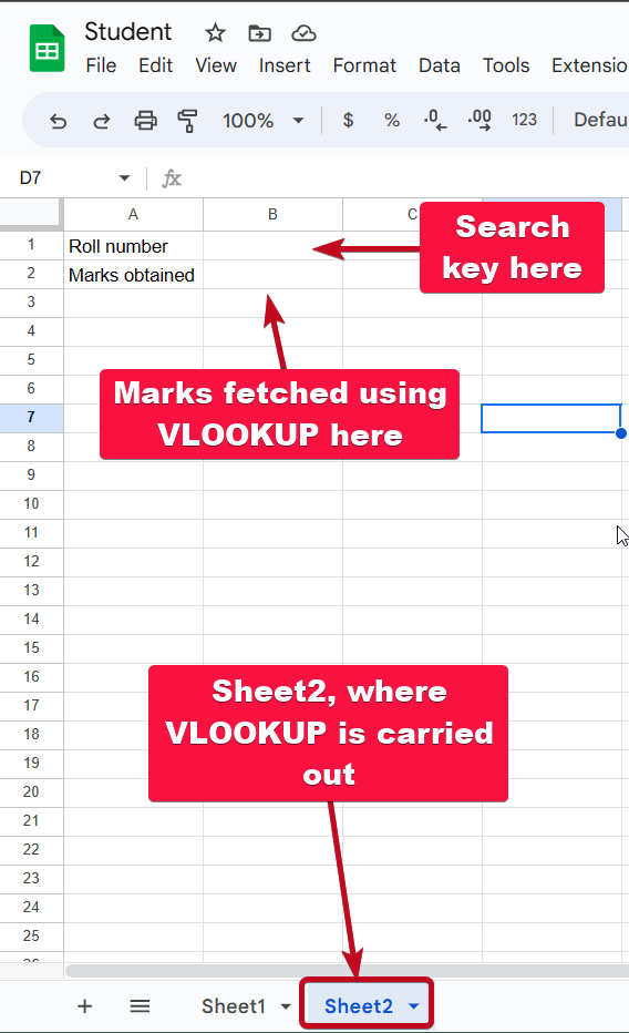 VLOOKUP from different sheet 10 VLOOKUP from different sheet